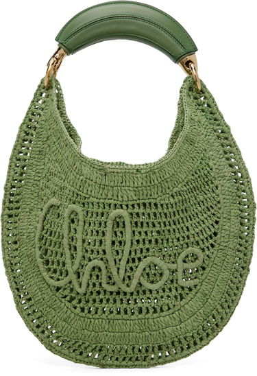 Kabelka CHLOÉ Chloé Summer Banana Bag Zelené | CH25US902P08, 0