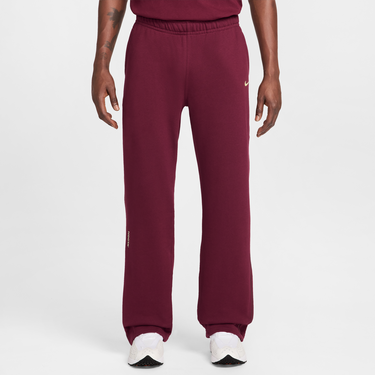 Tepláky Nike NOCTA Fleece CS Cuffless Pants Vínová | FZ4675-638, 1