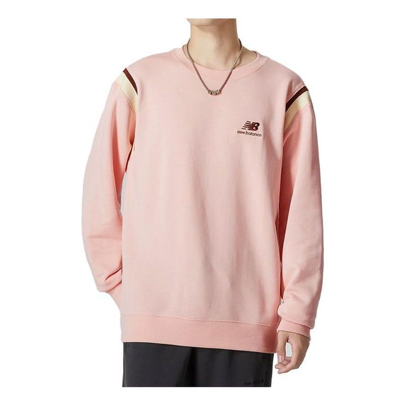 Sveter New Balance Athletics Sweatshirt Ružová | AMT23559-PIE