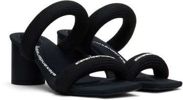 Starostlivosť o obuv Alexander Wang Alexander Wang Jax Tubular Heeled Sandals Čierna | 30424S010, 3