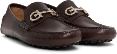 Tenisky a topánky FERRAGAMO Leather Driver Loafers Hnedá | 758350 20983007, 3