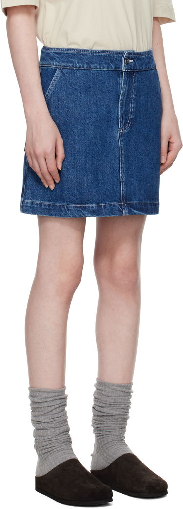 Sukňa A.P.C. Denim Miniskirt Navy | COHET-F06435, 1