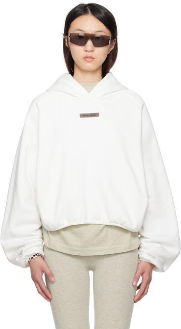 Mikina Fear of God ESSENTIALS Modern Fit Hoodie Biela | 192SP257754FW, 0