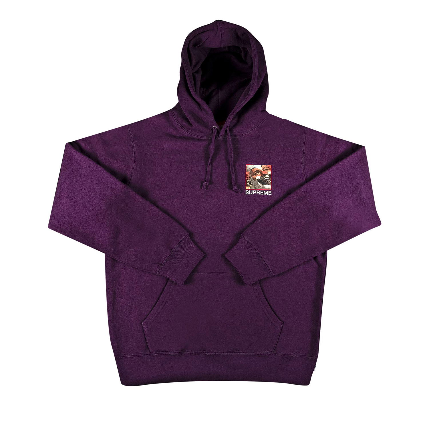 Mikina Supreme Butthole Surfers x Hooded Sweatshirt Fialová | SS21SW93 EGGPLANT, 1