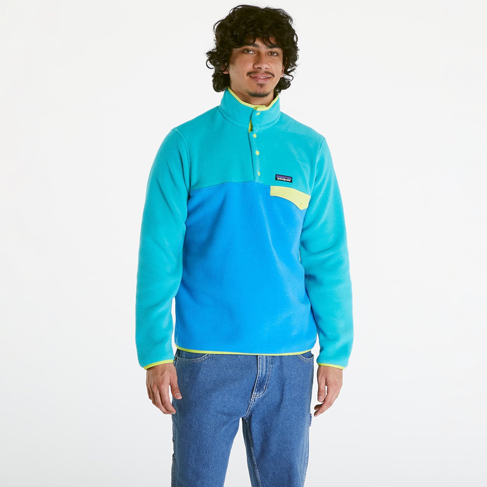 LW Synch Snap-T Pullover Hoody Vessel Blue