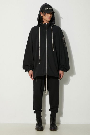 Mikina Rick Owens Rick Owens x Champion Jumbo Windbreaker Hoodie Čierna | CM01D0467, 1