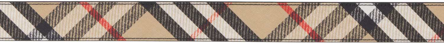 Opasok Burberry Burberry Check B Cut Reversible Belt Béžová | 8103771, 1