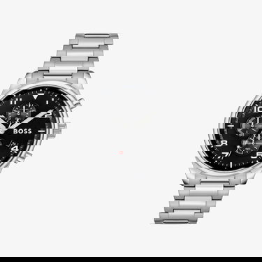 Hodinky BOSS Chronograph Watch with Stainless Steel Bracelet Metalická | 1514008, 0