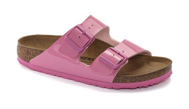 Tenisky a topánky Birkenstock Arizona Birko-Flor Patent Narrow Fit Ružová | 1024041, 2