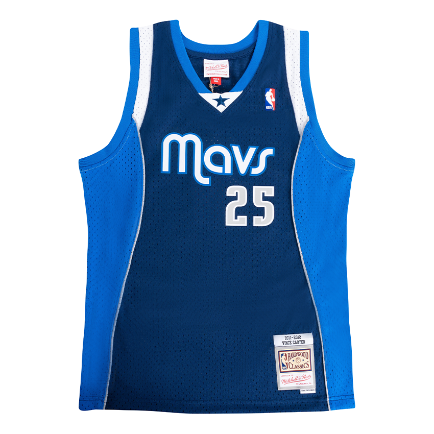 Dres Mitchell & Ness Mitchell & Ness NBA Dallas Mavericks Vince Carter Swingman Jersey Modrá | SMJY1146-DMA11VCAASBL, 0