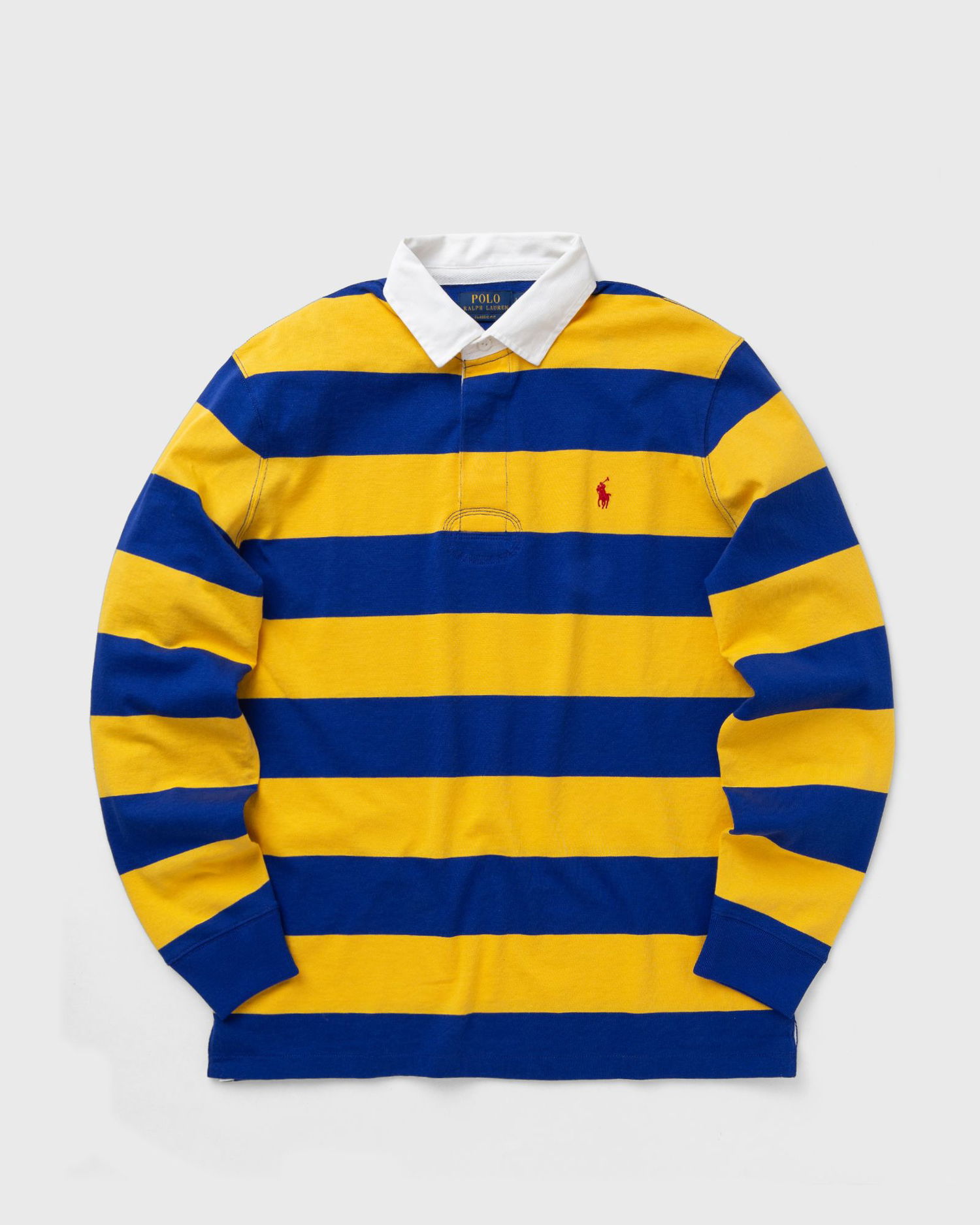 Polo tričko Polo by Ralph Lauren LS RUGBY LONG SLEEVE-KNIT Žltá | 710717116047, 0