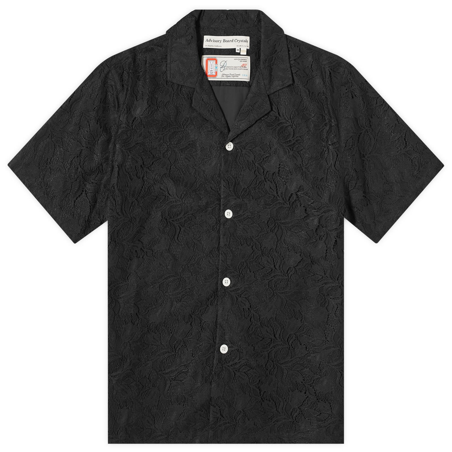 Košeľa Advisory Board Crystals Pacifist Vacation Čierna | ABC-SS24-T015R-BLK, 0