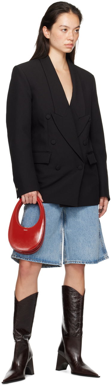 Bunda Coperni Double-Breasted Tailored Blazer Čierna | COPV58BISF3004, 3