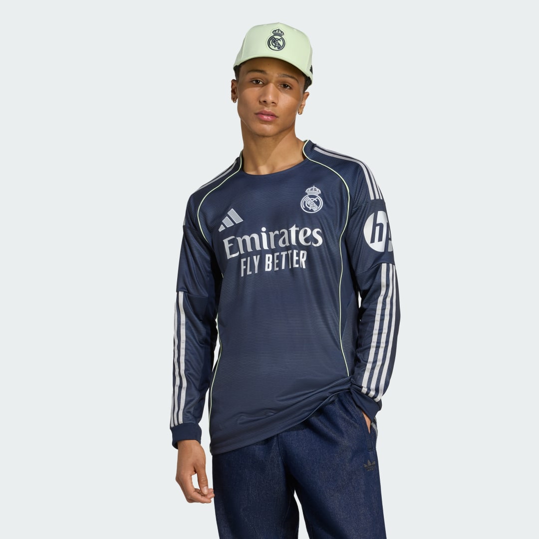 Dres adidas Performance Real Madrid 25/26 Away Long Sleeve Jersey Navy | JP3939, 0