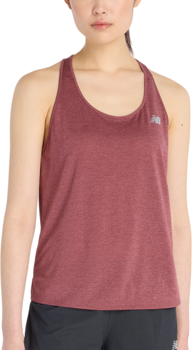 Tielko New Balance New Balance Athletics Tank Top Vínová | wt41250-wur, 0