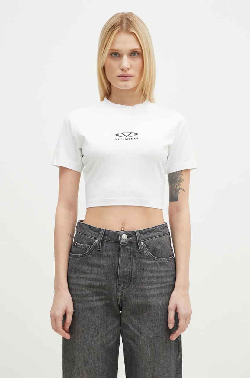 Tシャツ・カットソー Chloe SS25 OVERSIZE CROP TOP (CH25SJH14183 103) Chloe SS25 OVERSIZE CROP TOP (CH25SJH14183 103) (Chloe/T