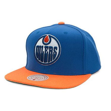 Šiltovka Mitchell & Ness Edmonton Oilers Two Tone Oilers Snapback Modrá | HHSS5367-EDOYYPPPNYOR, 0