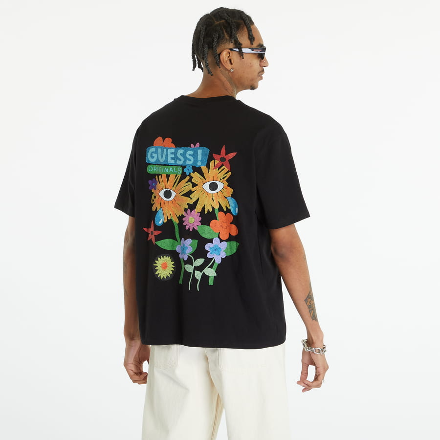 Tričko GUESS Originals Earth Day Garden Tee Čierna | M3GI65KBQN2, 1