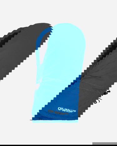 Rukavice Off-White Bounce Ski Mittens Gloves Blue Modrá | OMNE038F22FAB001 4501, 1