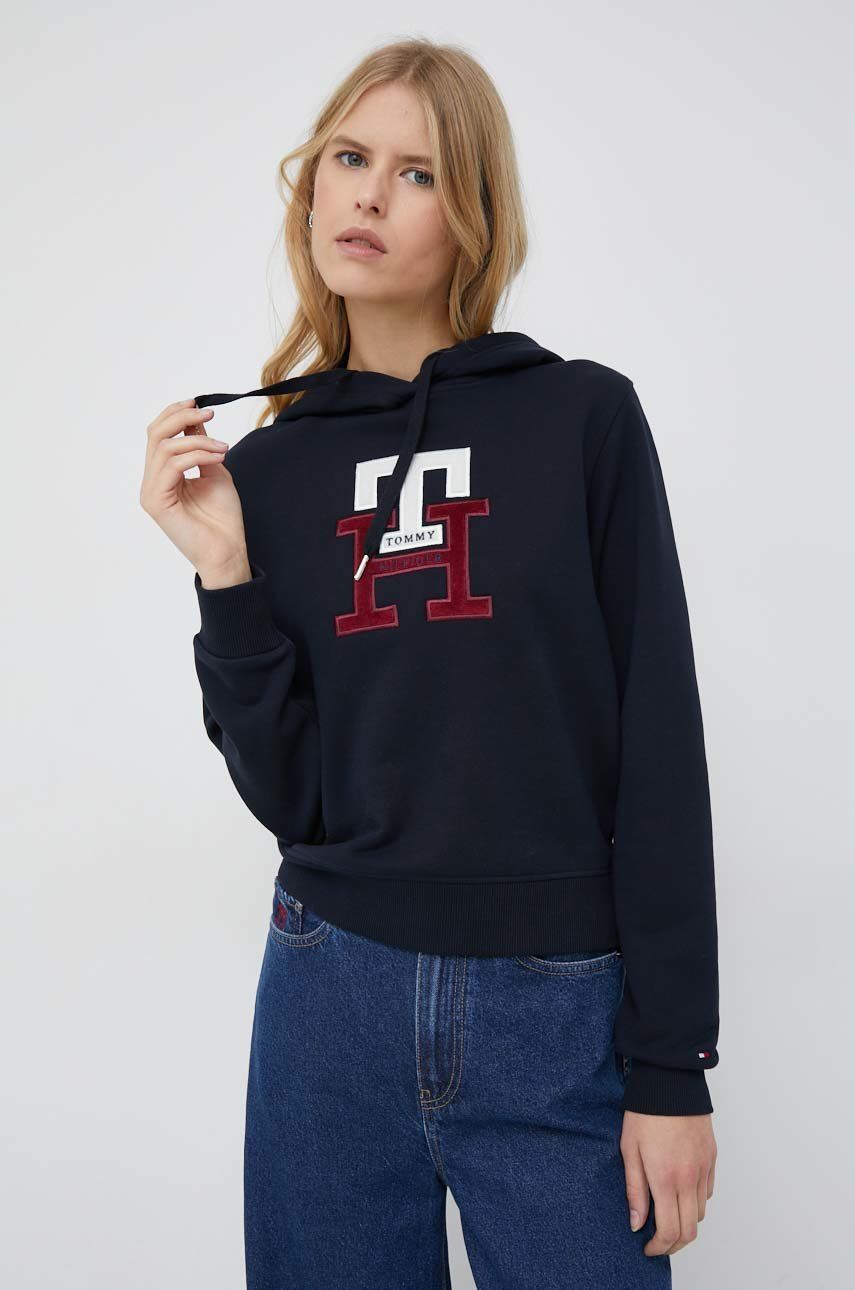 Mikina Tommy Hilfiger Hoodie Navy | WW0WW37441.9BYY, 0