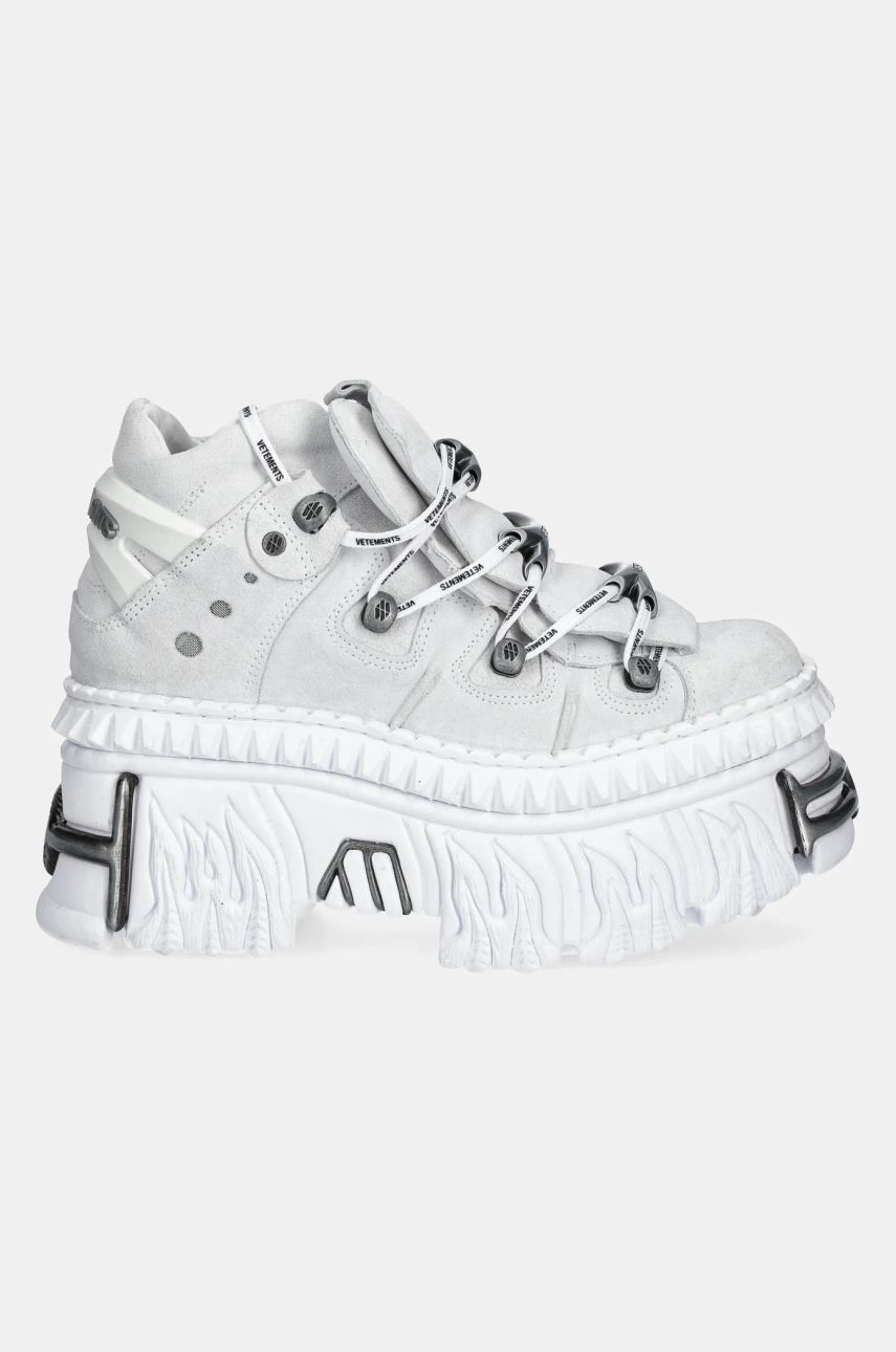 Tenisky a topánky VETEMENTS New Rock Edition Fire Platform Biela | UA66SN100W, 1