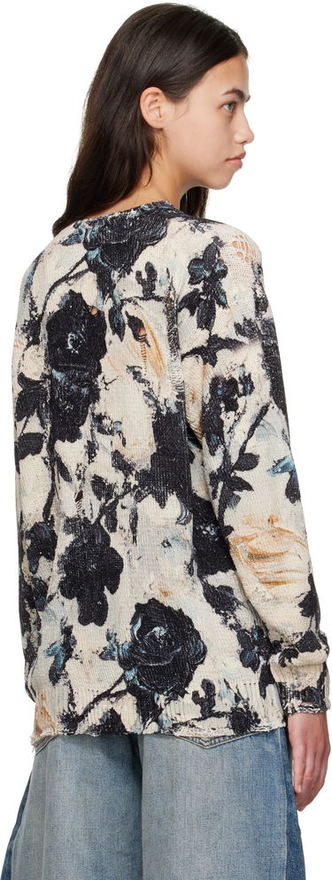 Sveter R13 R13 Printed Boyfriend Sweater Rôznofarebný | R13WY199-Y220A, 2