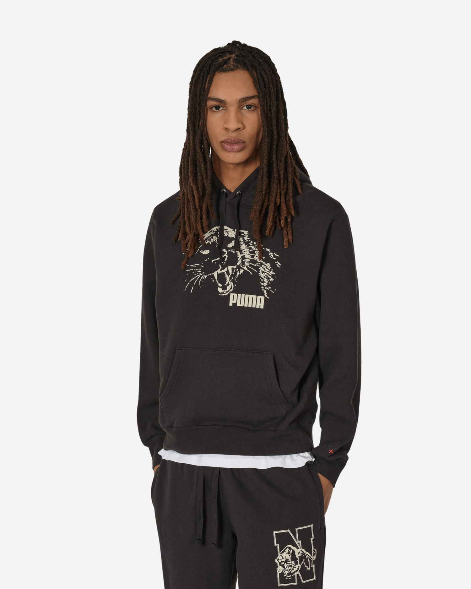 Mikina Puma Men's x NOAH Graphic Hoodie Men's Black Čierna | 623872-01, 1
