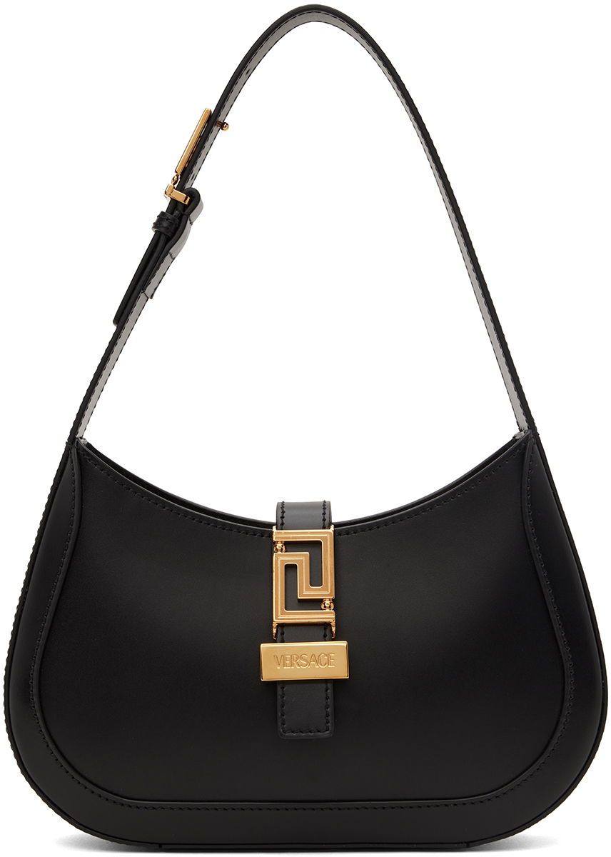 Taška cez rameno Versace Greca Goddess Small Bag Čierna | 1013167_1A05134_1B00V, 0
