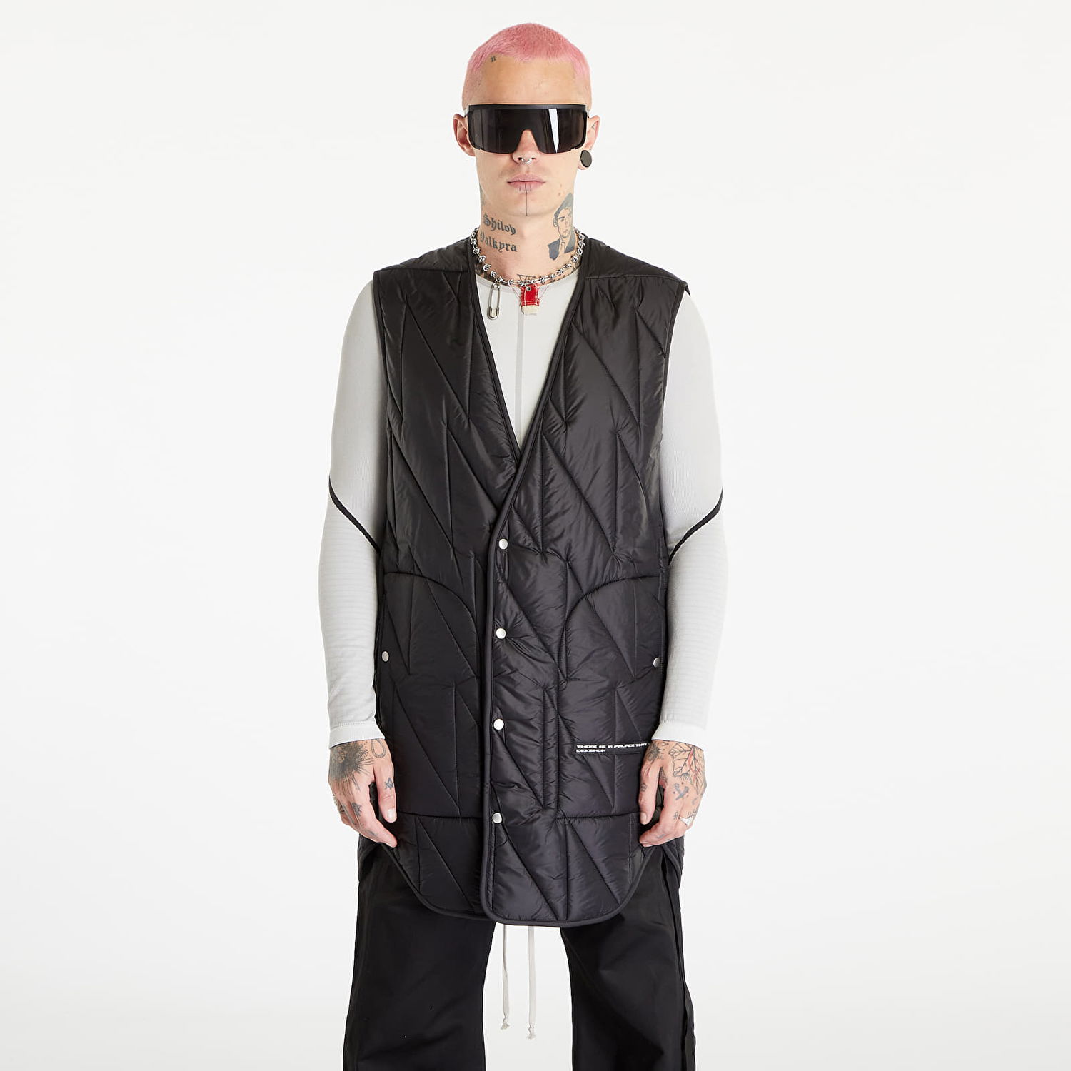 Vesta Rick Owens Liner Vest Čierna | DU02C5975 NPQER1 09, 0