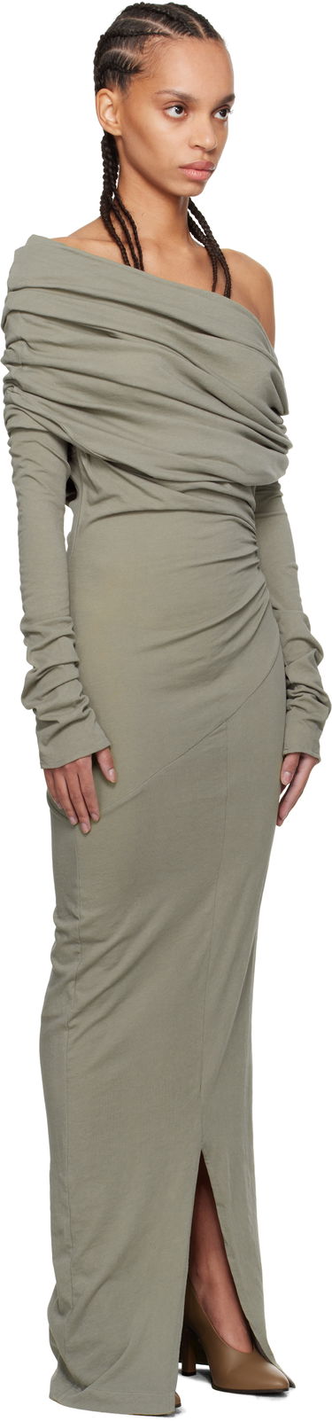 Šaty Entire Studios Entire Studios Bound Midi Dress Zelené | ES2579HU, 1