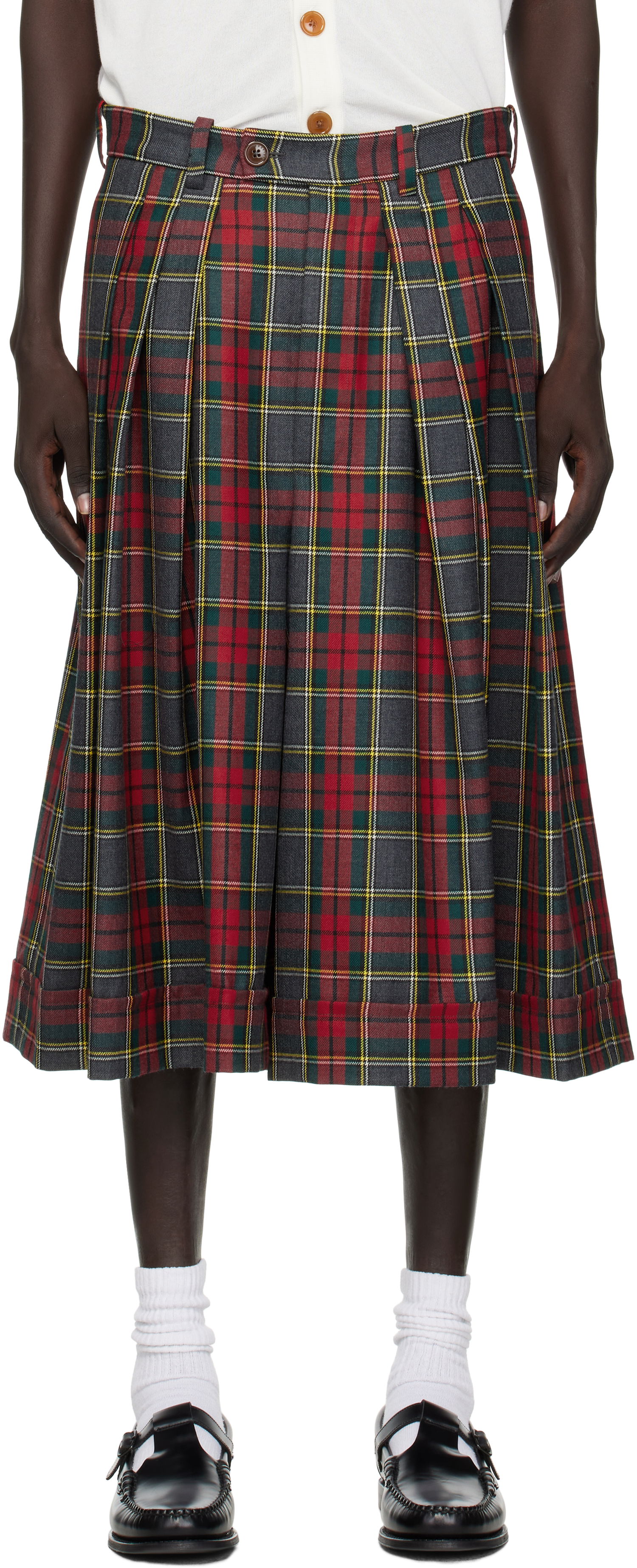 Šortky Vivienne Westwood Vivienne Westwood Tartan Culottes Shorts Rôznofarebný | 3F01000C-W0176-, 0