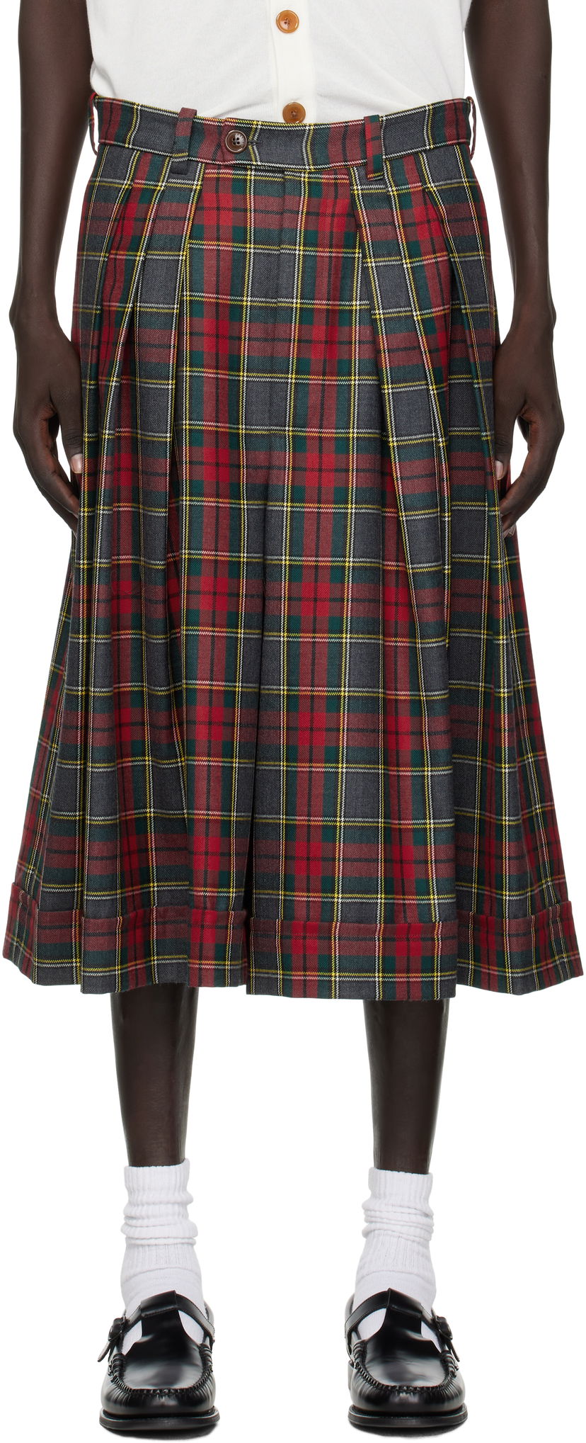 Šortky Vivienne Westwood Vivienne Westwood Tartan Culottes Shorts Rôznofarebný | 3F01000C-W0176-