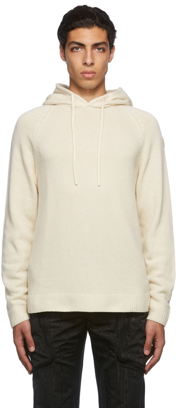 Mikina Moncler Genius 2 1952 Cashmere Hoodie Béžová | 9G000 - 01 - M1213, 0