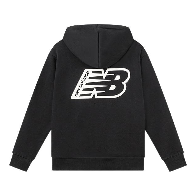 Mikina New Balance Classic Logo Print Hoodie Čierna | AMT23511-BK