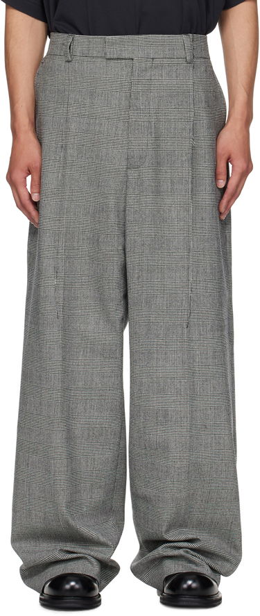 Nohavice VETEMENTS VETEMENTS Cut Baggy Tailored Trousers Šedá | UH76TP350GC, 0