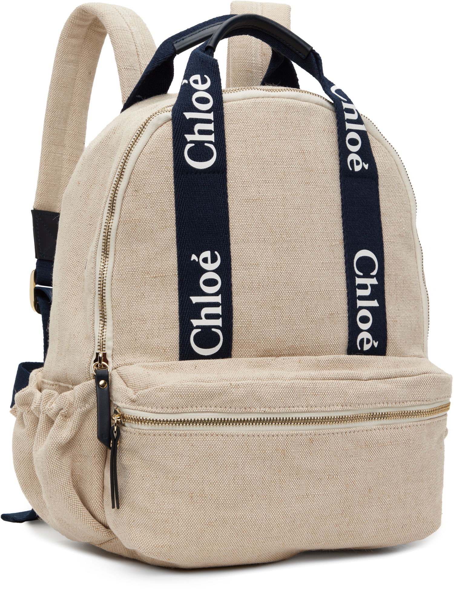 Batoh CHLOÉ Chloé 'Chloé' Canvas Backpack Béžová | C20423, 1