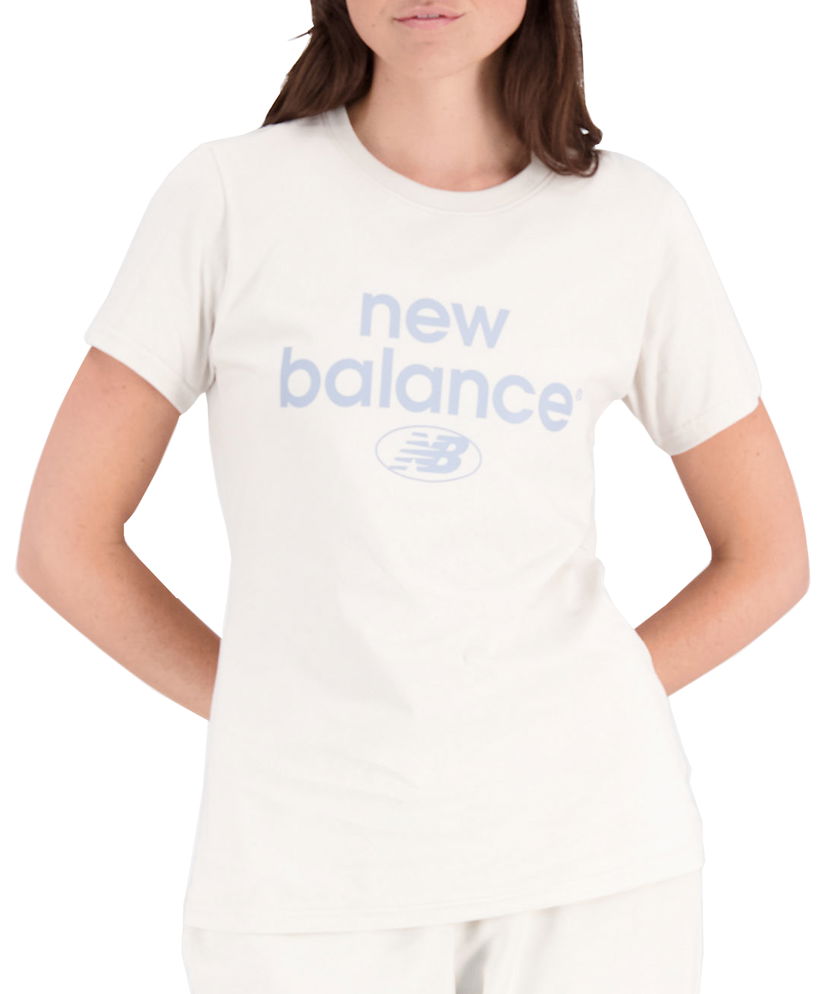 Tričko New Balance t-Shirt Biela | wt31507-mbm