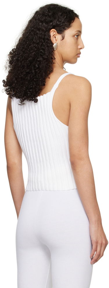 Tielko Chopova Lowena Chopova Lowena Daffy Chain Tank Top Biela | 2230, 2