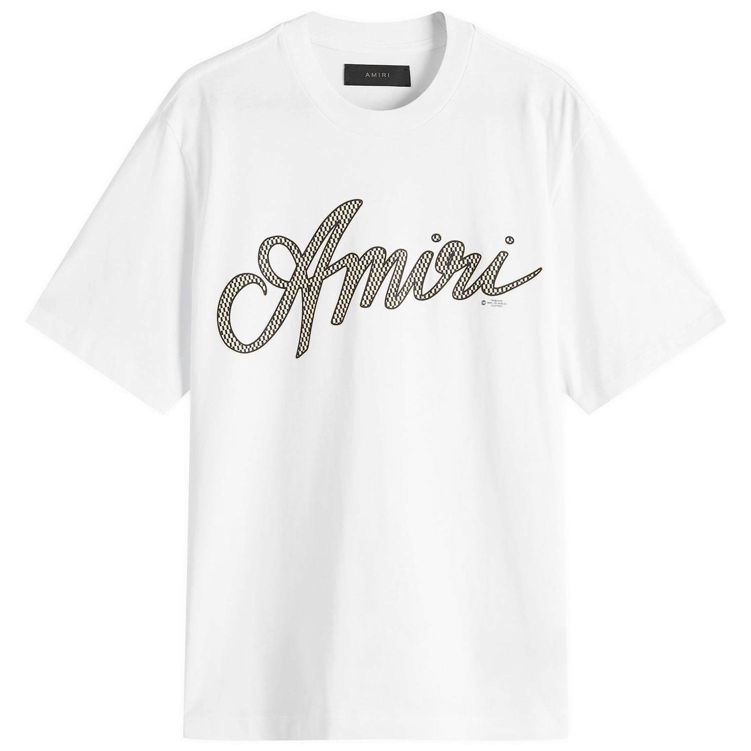 Tričko AMIRI Amiri Script T-Shirt Size M Biela | AMJYTE1193-100, 1