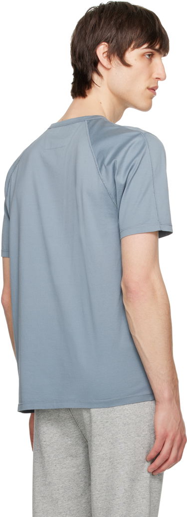 Tričko C.P. Company C.P. Company Mercerized Jersey Logo T-Shirt Modrá | 18CMTS088A-006374G, 2