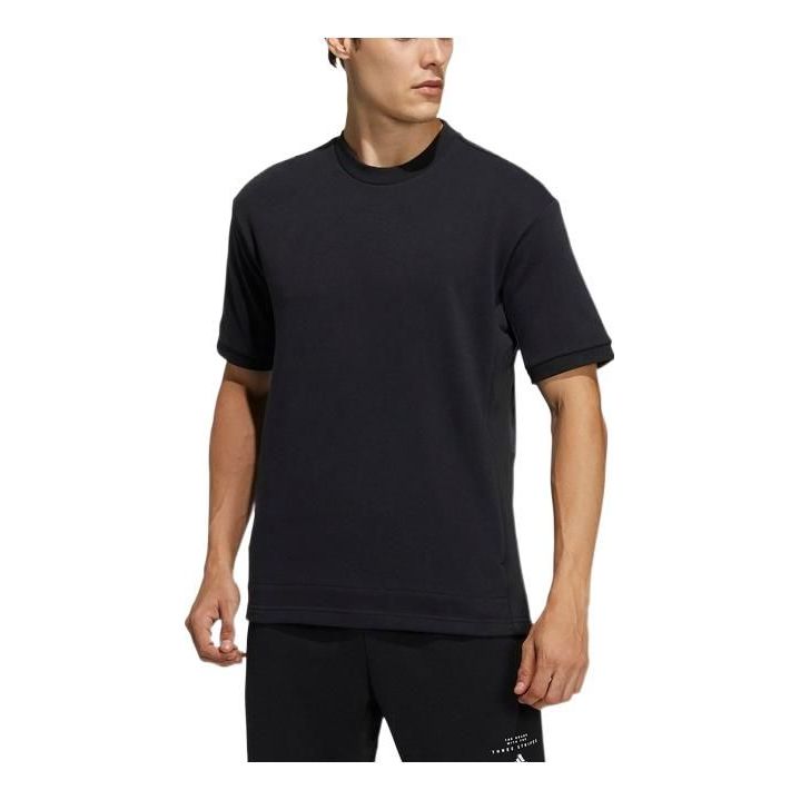 Tričko adidas Originals Solid Short Sleeve T-Shirt Čierna | GQ1170, 0