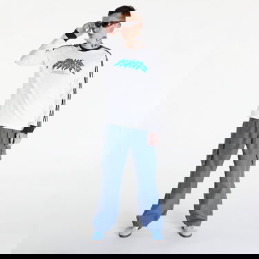 Tričko adidas Originals Flames Long Sleeve Tee White/ Black Biela | IS2917, 2