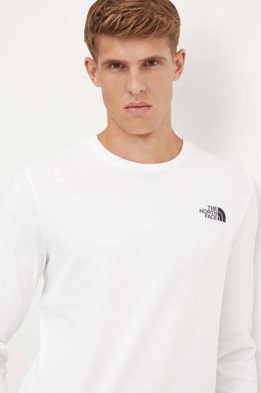 Tričko The North Face Long Sleeve Easy Tee Biela | NF0A8A6FFN41, 3