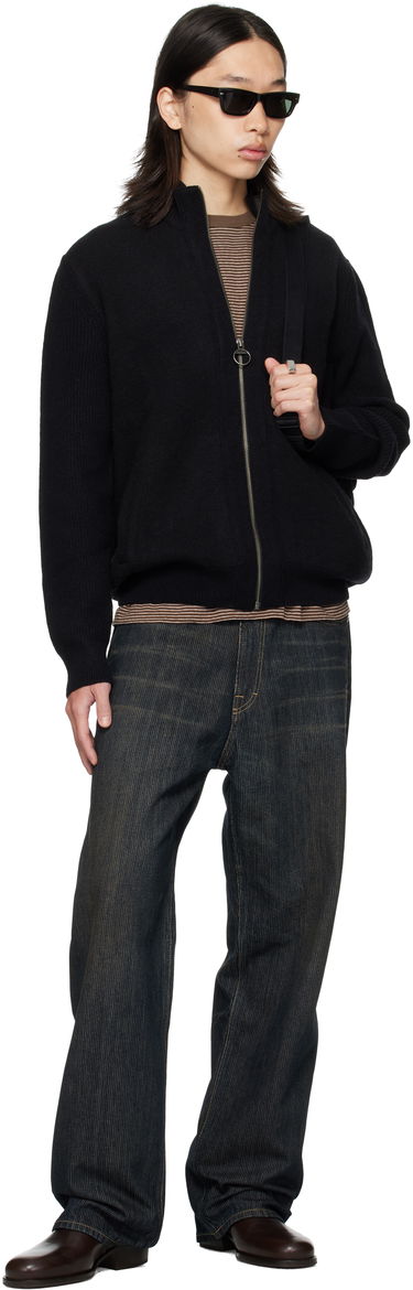 Sveter Barbour Barbour Milburn Zip Cardigan Čierna | MKN1661BK31, 3