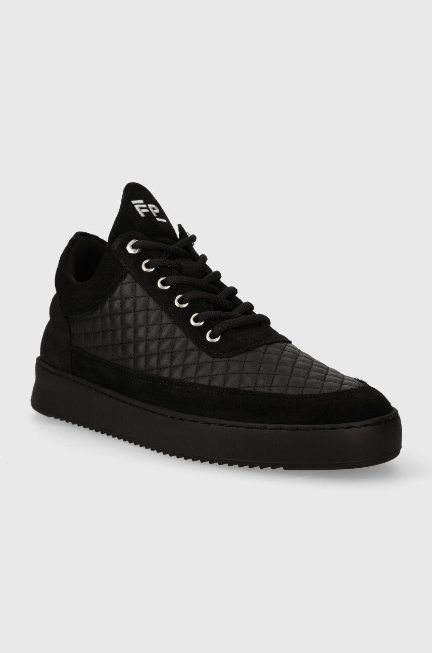 Tenisky a topánky Filling Pieces Low Top Quilted Čierna | 10100151861, 1