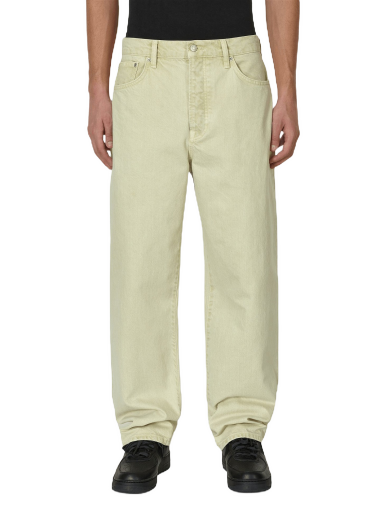 Džínsy Stüssy Double Big Ol Dyed Jeans Béžová | 116606 CREM