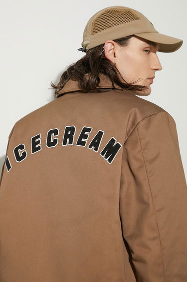 Bunda BBC IceCream ICECREAM Tiger Work Oversize Jacket Hnedá | IC24203, 4