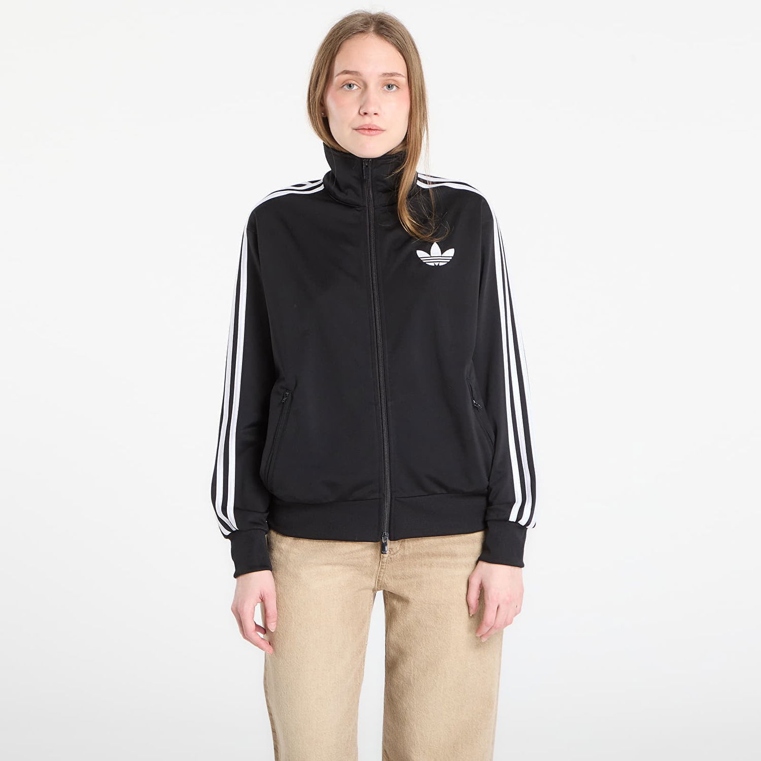 Mikina adidas Originals Firebird Track Top Loose Čierna | KD7983, 0