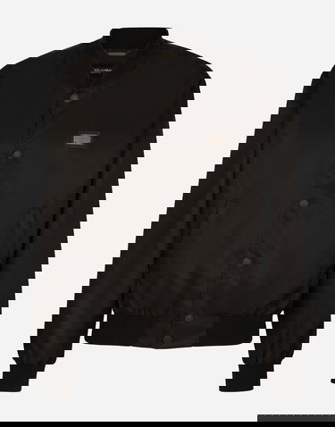 Bomber bunda Dolce & Gabbana Nylon Bomber Jacket With Branded Tag 52 Čierna | G9ZO1TG7F2KN0000, 0