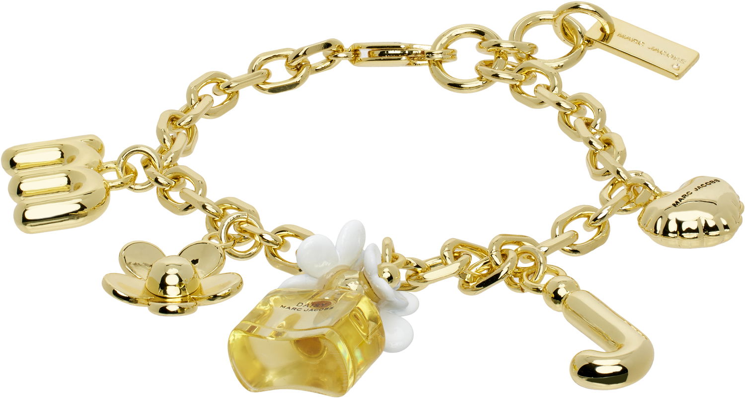 Náramok Marc Jacobs Marc Jacobs Daisy Gold Charm Bracelet Žltá | 2P4JBR001J36, 0